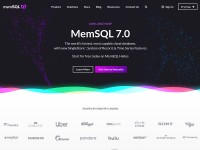 Desktop screenshot for memsql.com