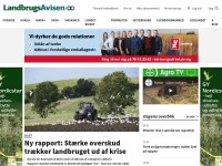 Desktop screenshot for landbrugsavisen.dk