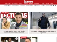 Desktop screenshot for lecturas.com