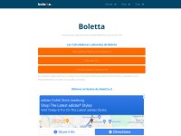 Desktop screenshot for boletta.cl