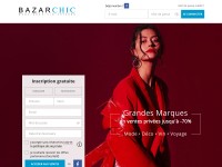 Desktop screenshot for bazarchic.com
