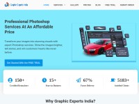 Desktop screenshot for graphicexpertsindia.com