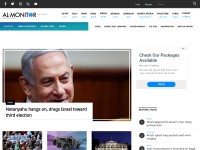 Desktop screenshot for al-monitor.com
