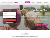 Desktop screenshot for harikasohbet.org