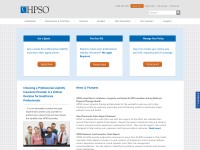 Desktop screenshot for hpso.com