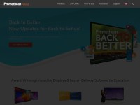 Desktop screenshot for prometheanworld.com