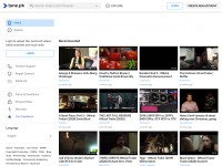 Desktop screenshot for tune.pk
