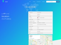 Desktop screenshot for ipapi.co