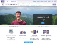 Desktop screenshot for taylor.edu