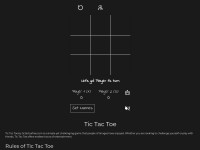 Screenshot of tictactoefree.com