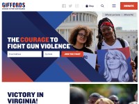 Desktop screenshot for giffords.org
