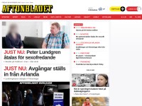 Desktop screenshot for aftonbladet.se