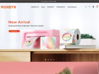 Desktop screenshot for munbyn.com