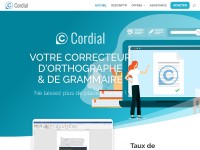 Desktop screenshot for cordial.fr