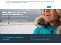 Desktop screenshot for speedcast.com