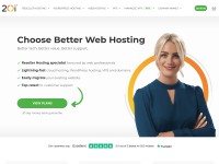 Desktop screenshot for 20i.com