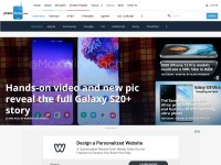 Desktop screenshot for phonearena.com