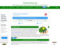 Desktop screenshot for pickyourown.org