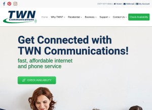 How ffni.com looks like on a tablet such as an iPad.