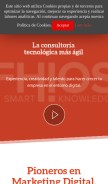 How fhios.es looks like on a mobile device such as an iPhone.