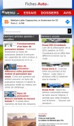 How fiches-auto.fr looks like on a mobile device such as an iPhone.