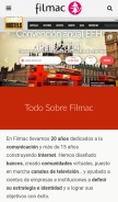 How filmac.com looks like on a mobile device such as an iPhone.