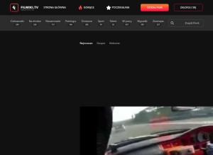 How filmiki.tv looks like on a tablet such as an iPad.