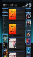 How filmyhd.net looks like on a mobile device such as an iPhone.