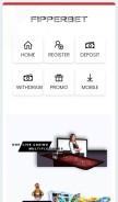 How fipperbet.info looks like on a mobile device such as an iPhone.