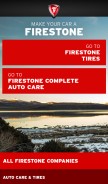 How firestone.com looks like on a mobile device such as an iPhone.