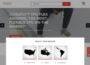 How firestonebpco.com looks like on a tablet such as an iPad.