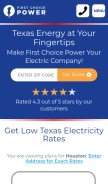 How firstchoicepower.com looks like on a mobile device such as an iPhone.