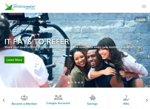 How firstent.org looks like on a tablet such as an iPad.
