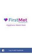 How firstmet.com looks like on a mobile device such as an iPhone.