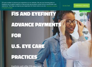 How fisglobal.com looks like on a tablet such as an iPad.