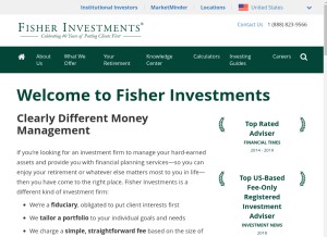 How fisheroffer.com looks like on a tablet such as an iPad.