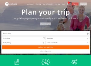 How fiuzu.com looks like on a tablet such as an iPad.