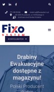 How fixosystem.pl looks like on a mobile device such as an iPhone.