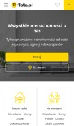 How flato.pl looks like on a mobile device such as an iPhone.