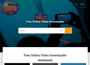 How flatros.com looks like on a tablet such as an iPad.