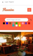 How flauminc.com looks like on a mobile device such as an iPhone.