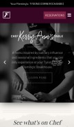 How flemingssteakhouse.com looks like on a mobile device such as an iPhone.