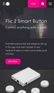 How flic.io looks like on a mobile device such as an iPhone.