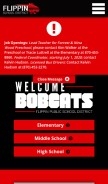 How flippinschools.com looks like on a mobile device such as an iPhone.