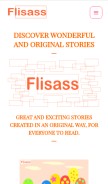 How flisass.com looks like on a mobile device such as an iPhone.