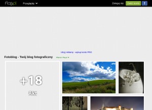 How flog.pl looks like on a tablet such as an iPad.