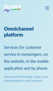 How flomni.ru looks like on a mobile device such as an iPhone.