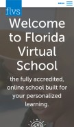 How flvs.net looks like on a mobile device such as an iPhone.