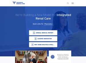 How fmcna.com looks like on a tablet such as an iPad.
