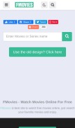 How fmovies.cloud looks like on a mobile device such as an iPhone.